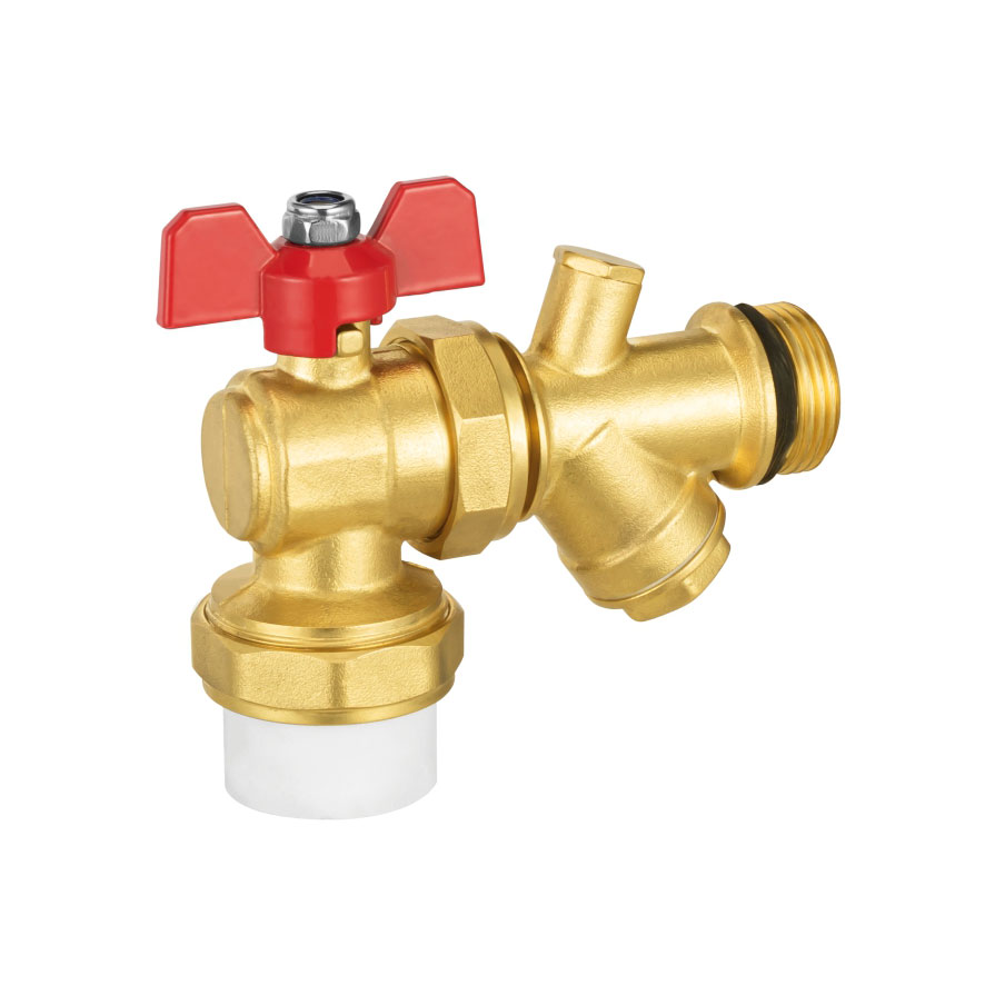 Brass outer wire hot-melt filtrate ball valve