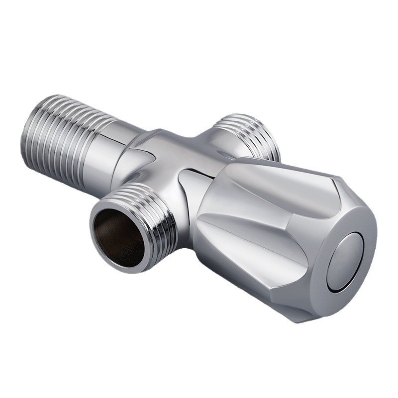 Double Control Brass Bathroom Angle Valve