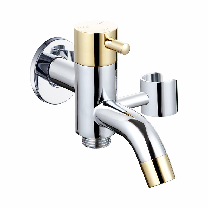Wall Mounted Single Cold Water 2 Way Wash Tap